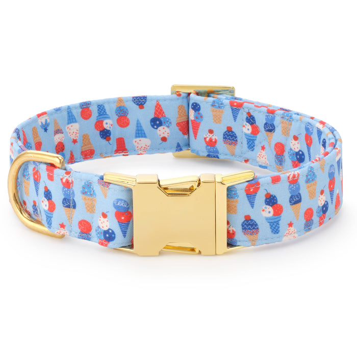 Star-Spangled Scoops Dog Collar