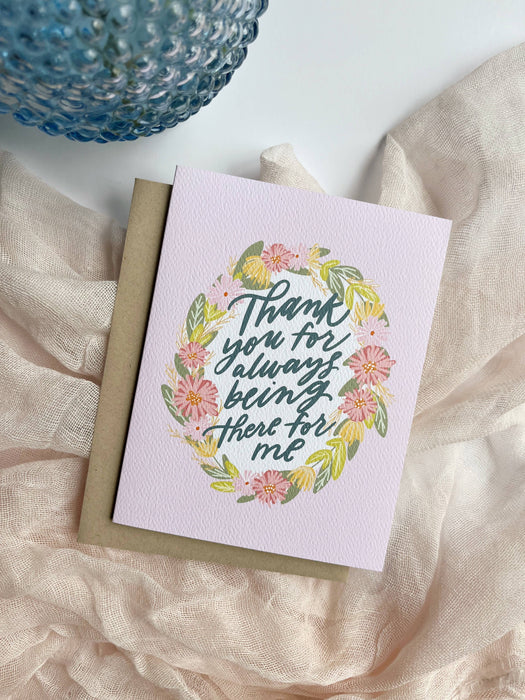 There for Me Card