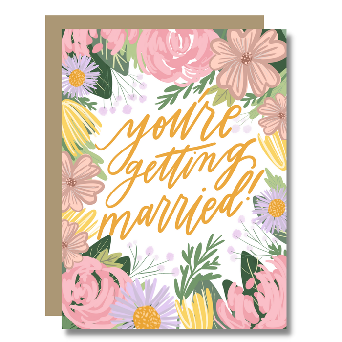 You're Getting Married Card