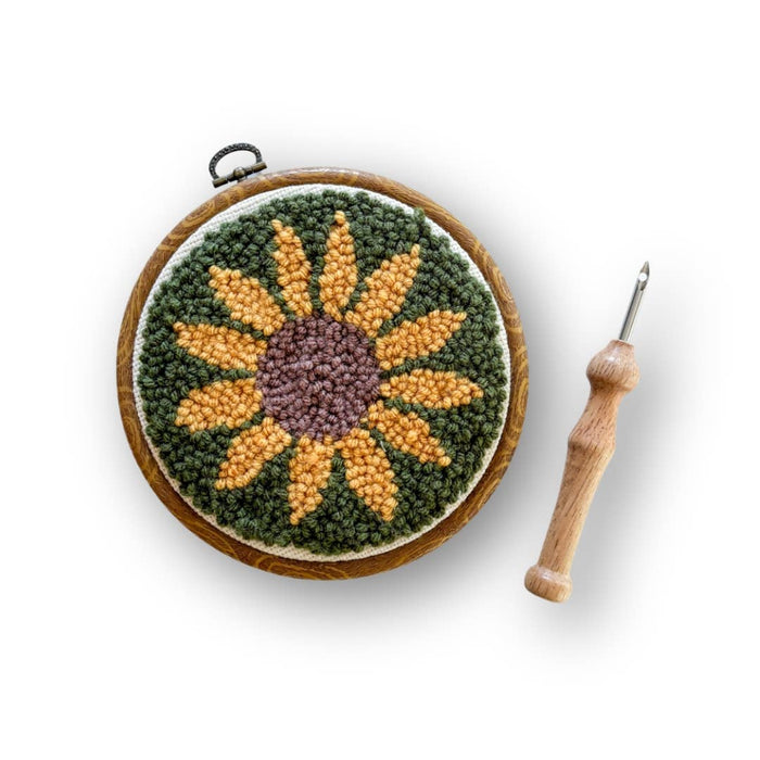 Sunflower Punch Needle Kit