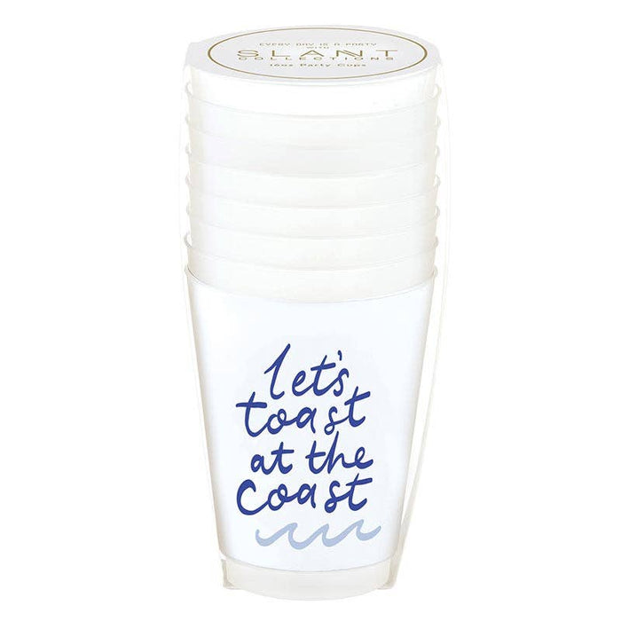 Let's Toast At The Coast Frost Cups