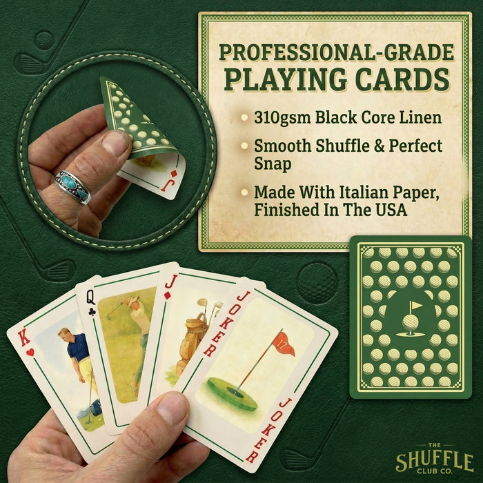 Golf Courses Deck of Playing Cards