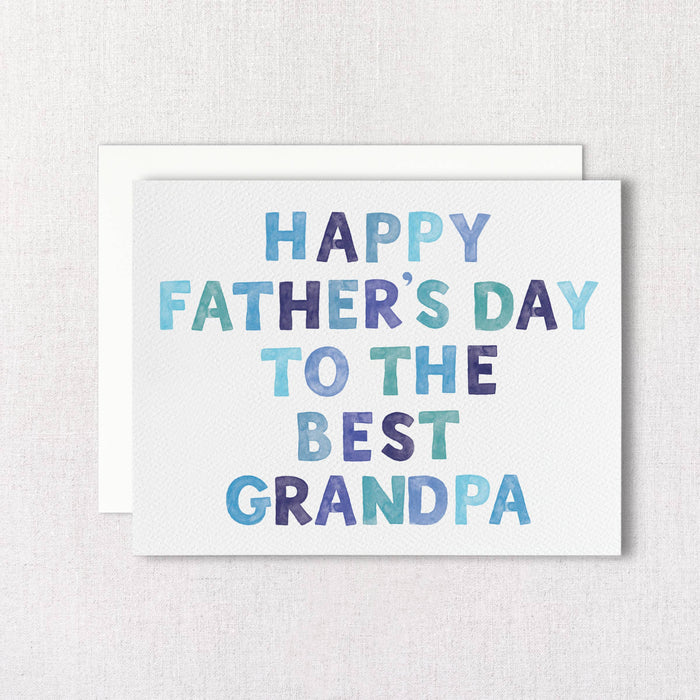 Best Grandpa Father's Day Card
