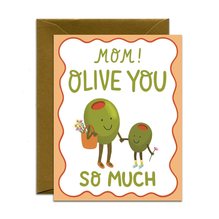 Green Olives Mother's Day Card