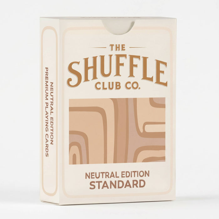 Neutral Modern Design Deck of Playing Cards