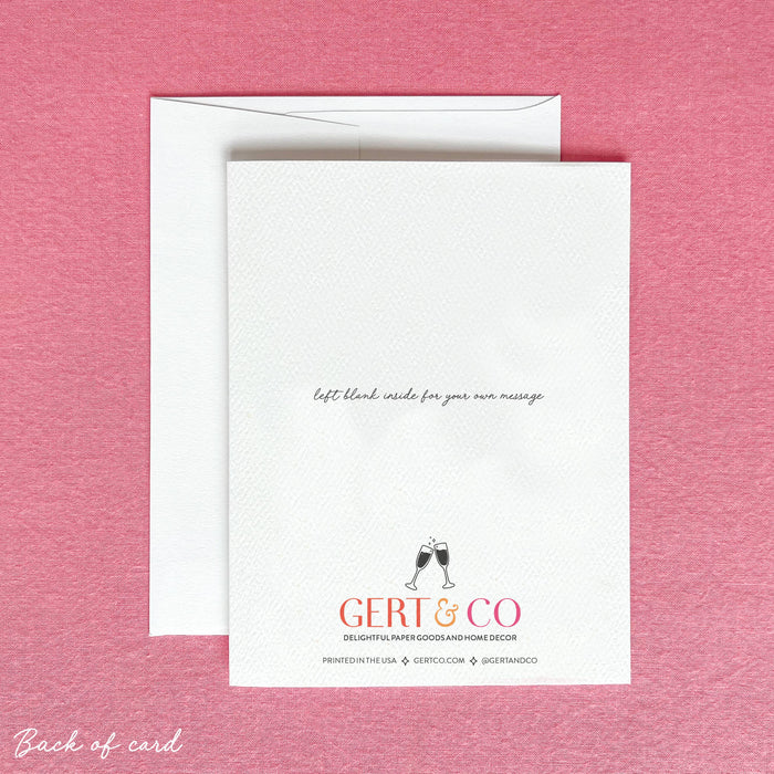 Belated Birthday Goldendoodle Card