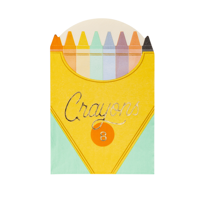 Crayon Box Napkin