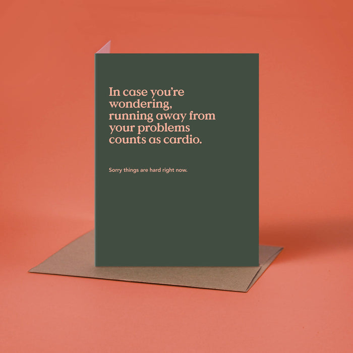 Cardio Encouragement Card