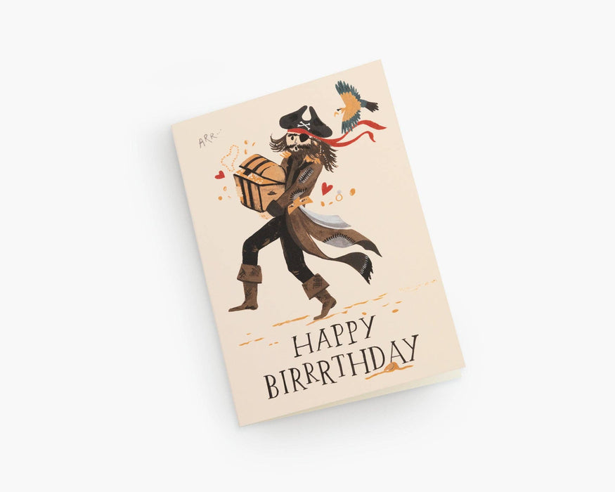 Pirate Birthday Card