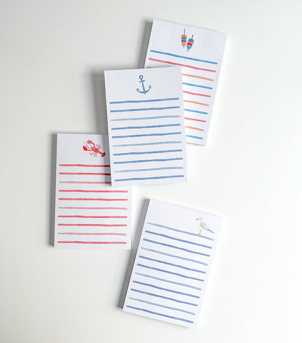 Watercolor Buoys Notepad