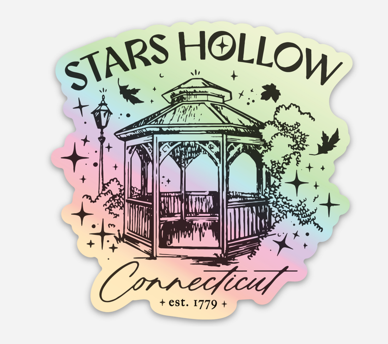 Stars Hollow Town Sticker