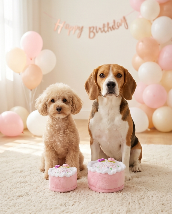 Lg Birthday Girl Dog Toy