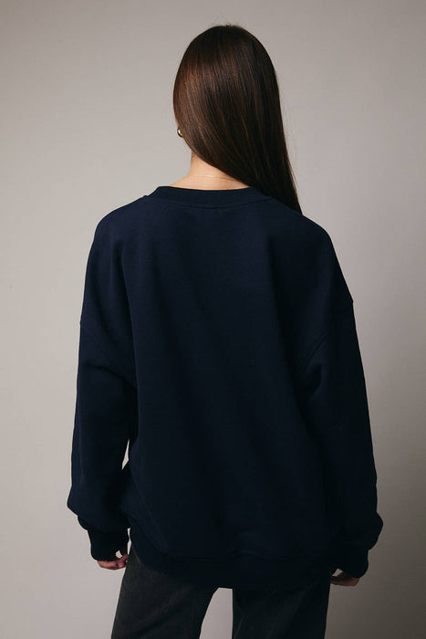 Navy Christmas Icons Sweatshirt