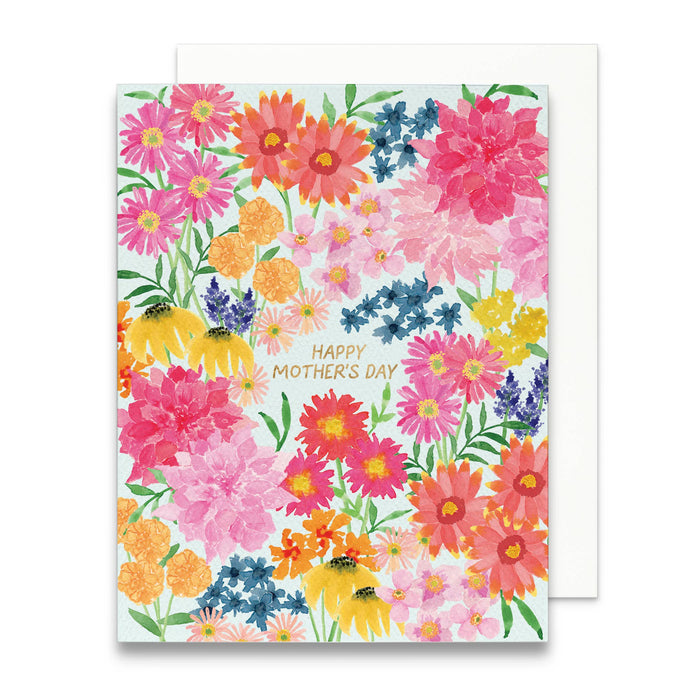 Bright Wildflowers Mother's Day Card