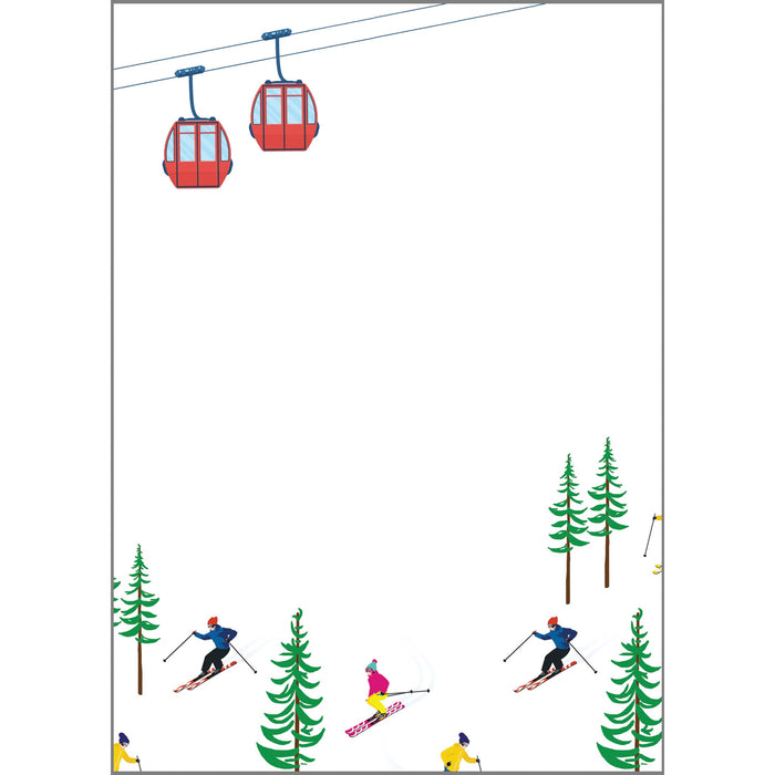 5"x7" Ski Season Notepad