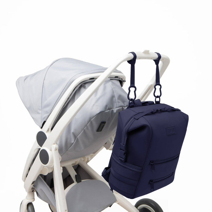 Indi Diaper Backpack in Storm, Large