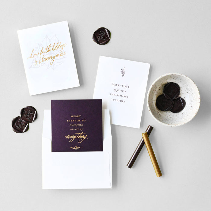Merry First of Forever Card