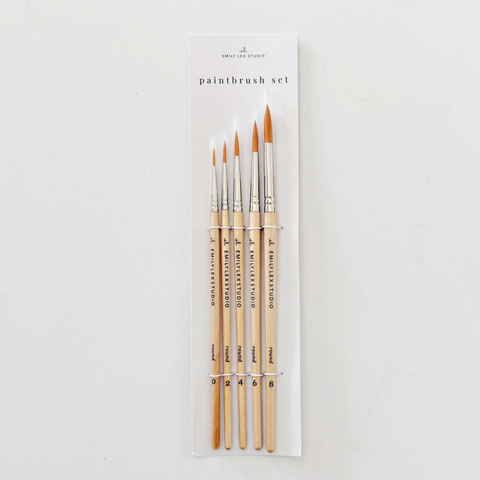Watercolor Paintbrush Set