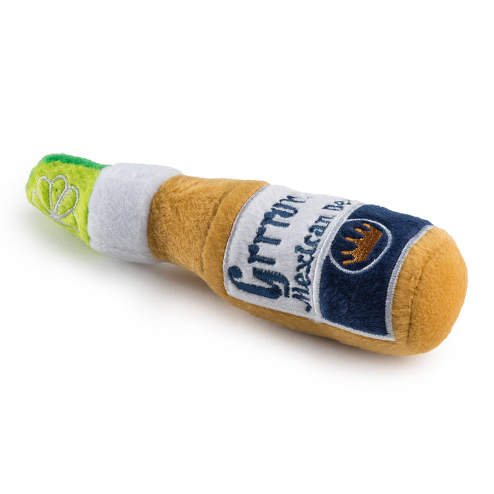 Lg Grrrona Beer Bottle Toy Squeaker Dog Toy