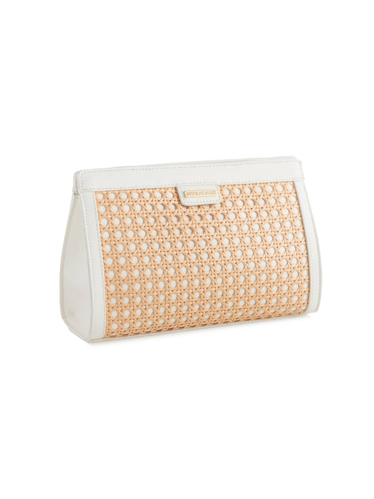 Tan Soleil Clutch