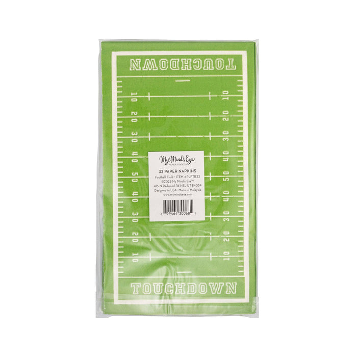 Football Field Dinner Napkin