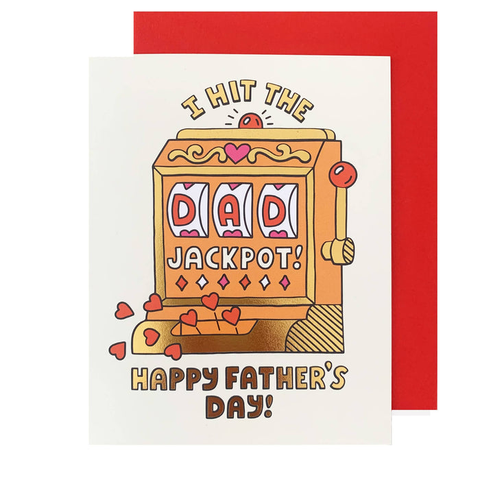 Dad Jackpot Card