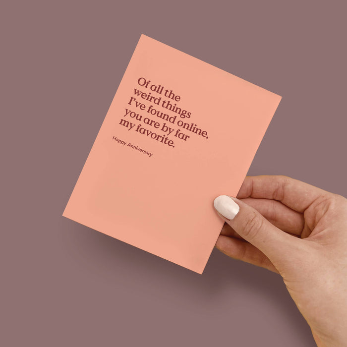 Of All the Weird Things Card