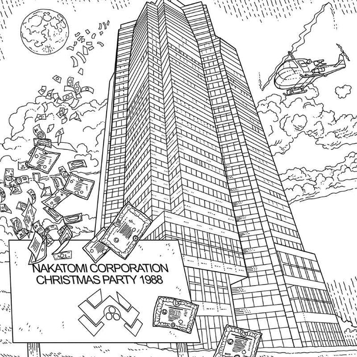 Unofficial Christmas Movie Coloring Book