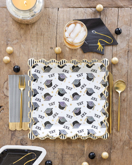 Striped Grad 11" Plate