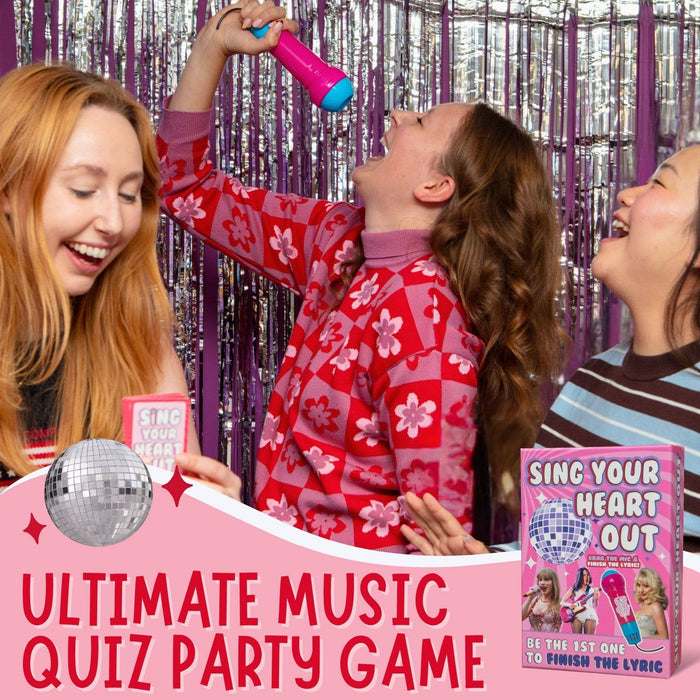Sing Your Heart Out Party Game | TS Songs & More