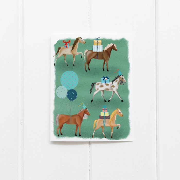 Horse Party Card