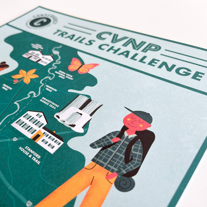 Cuyahoga Valley National Park Challenge Map