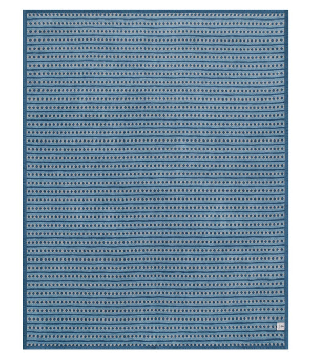 Beach Pebble Cornflower Blanket: Original