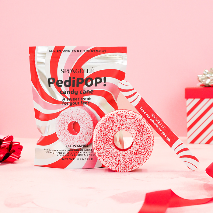 Candy Cane PediPOP & Nail File 