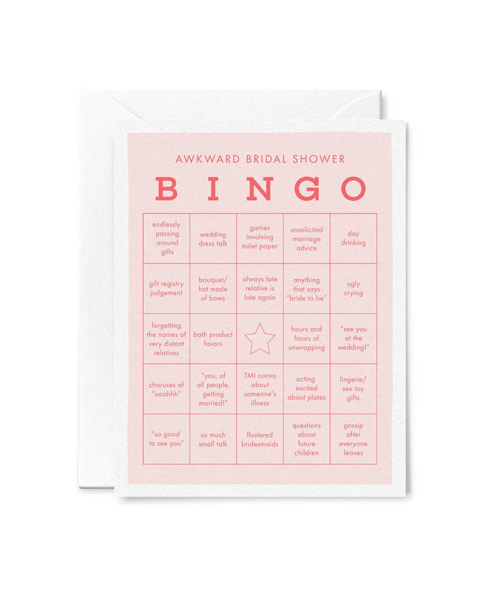 SHOWER CARDS