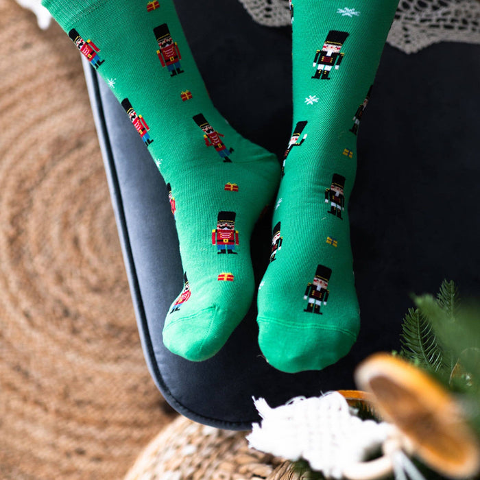 Ugly Christmas Men's Mismatched Socks