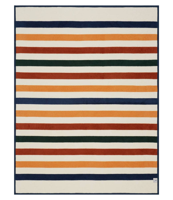 Vintage Casco Bay Stripe Blanket: Original