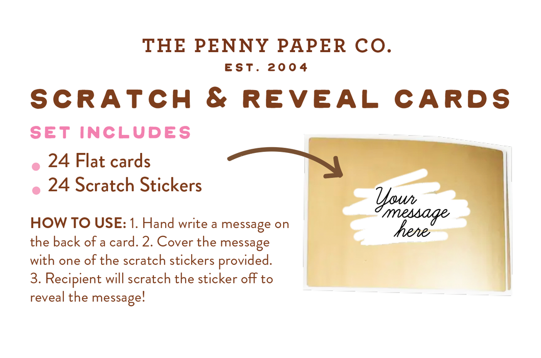 North Pole Mail | Scratch and Reveal Cards 24pk