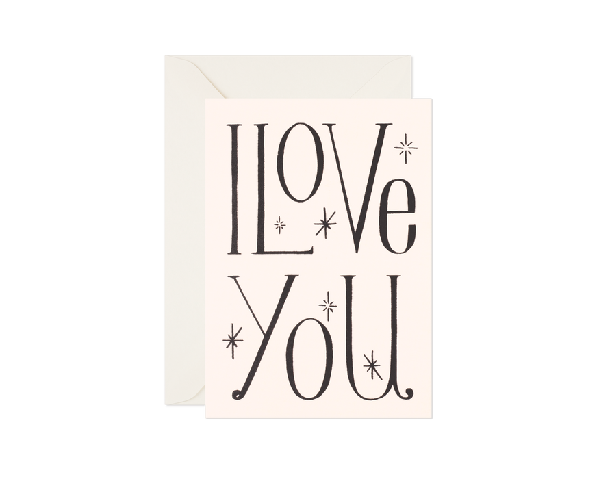 I Love You Card