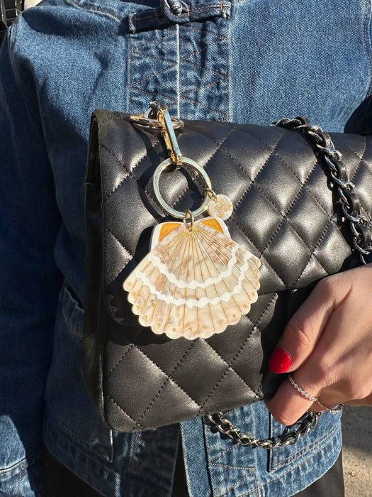 Seashell Bag Charm/Keychain