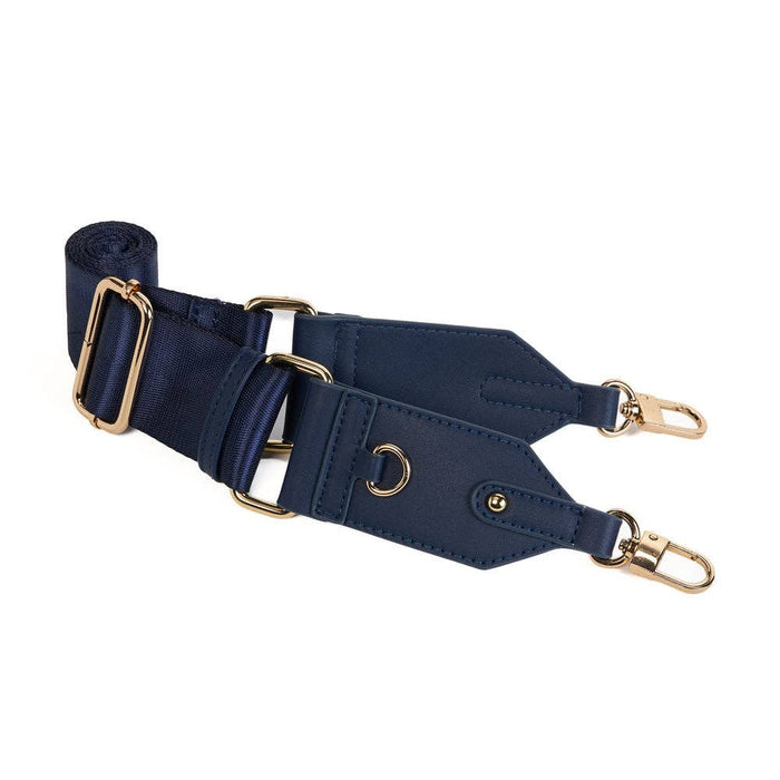 Navy Matte HydroBag HANDLE w/Vegan Leather Strap