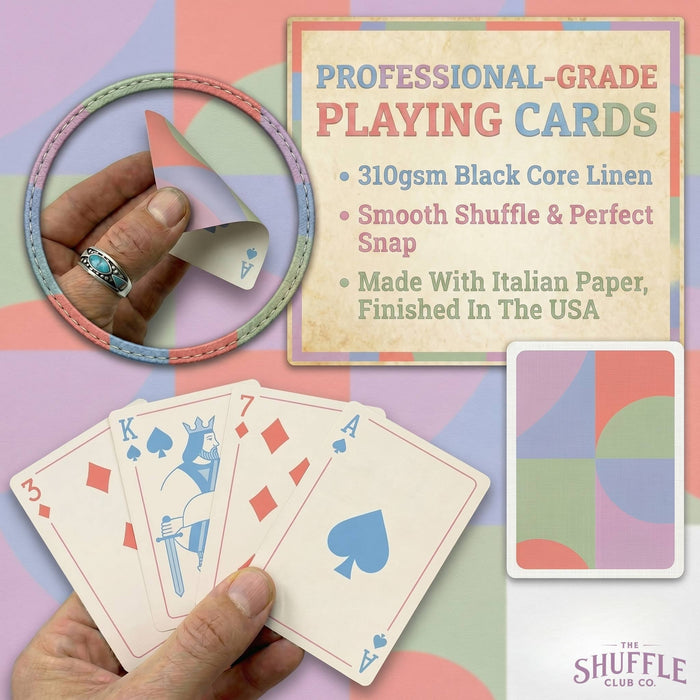 Pastel Colors Deck of Playing Cards