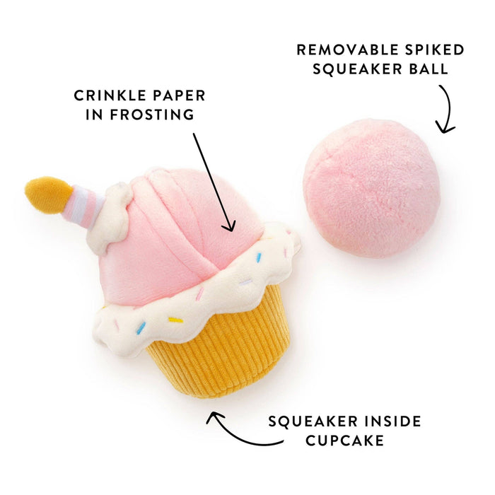 Cupcake 2-in-1 Bounce Dog Toy