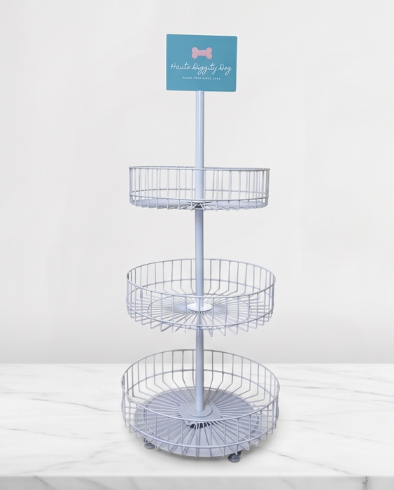 3-Tier Wire Plush Display