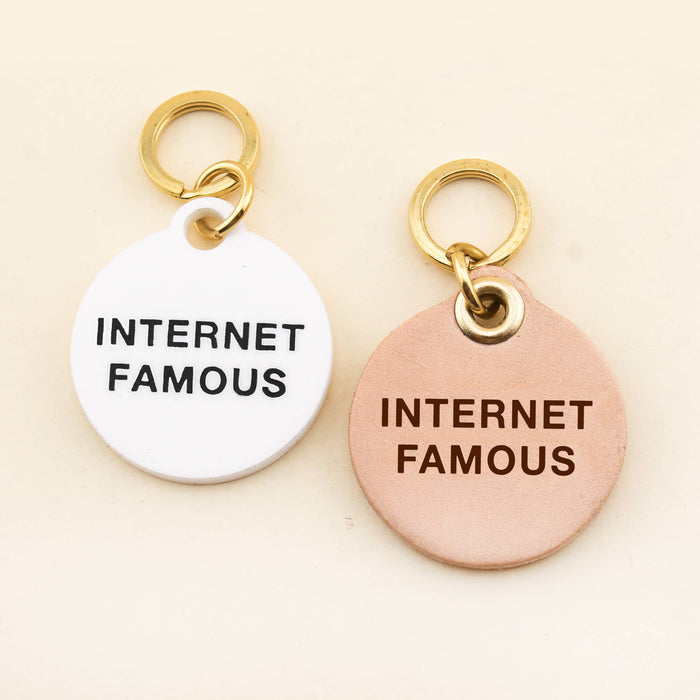 Internet Famous Pet Tag