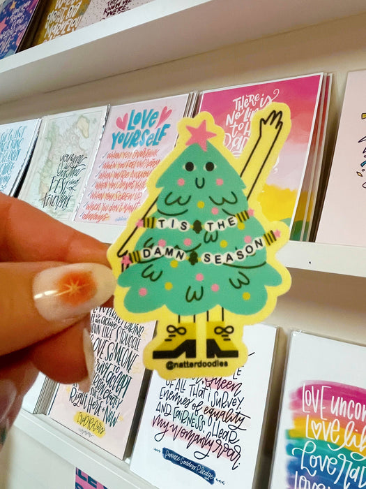 'Tis the Damn Season TSwift Lyric Sticker