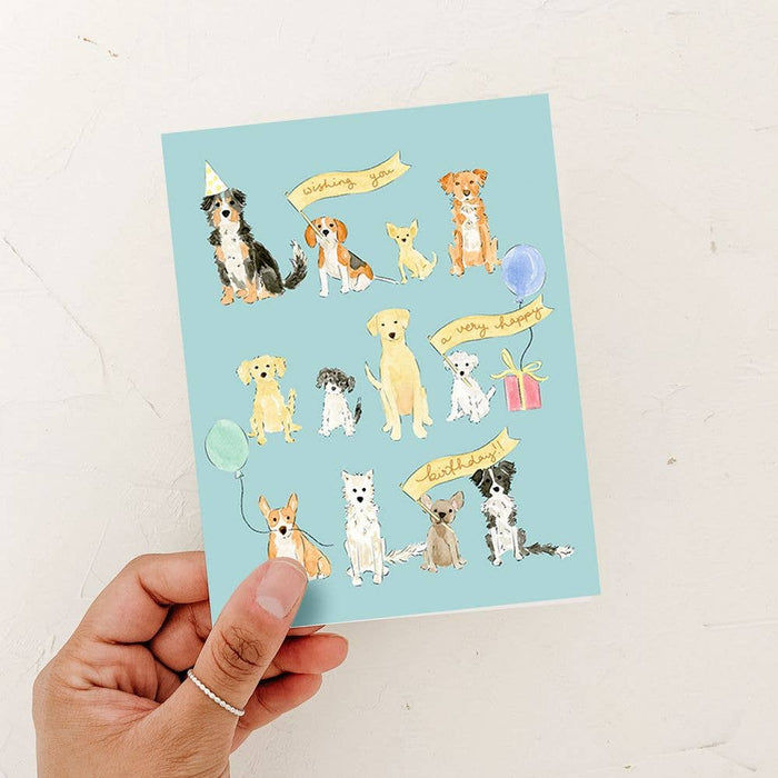 Wishing Happy Birthday Dog Lover Card