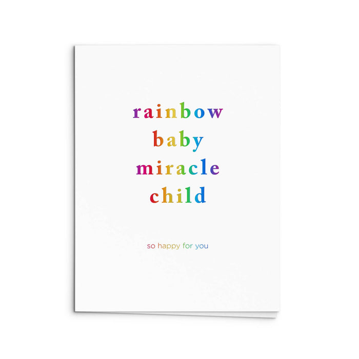 Rainbow Baby Card
