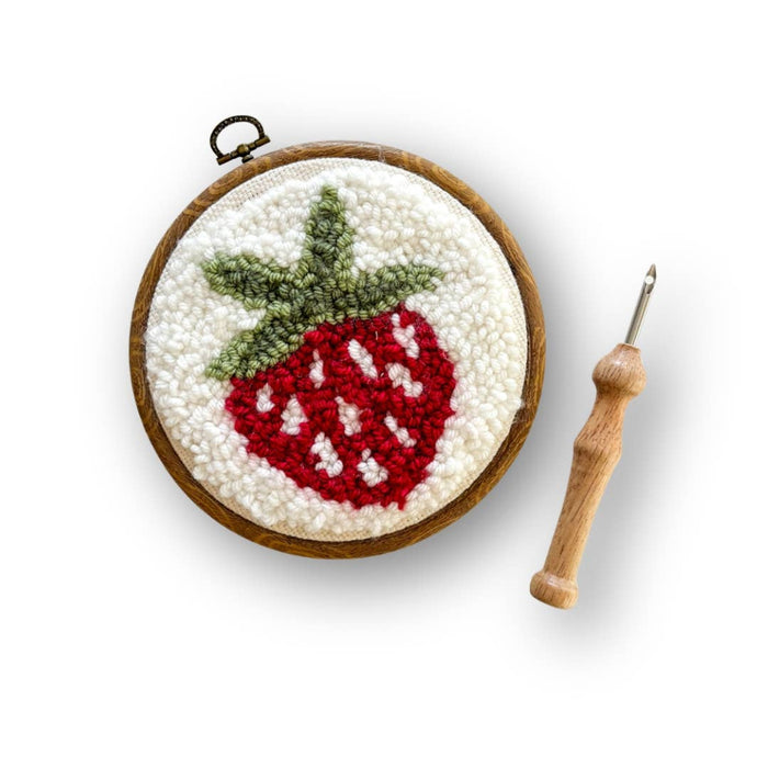 Strawberry Punch Needle Kit