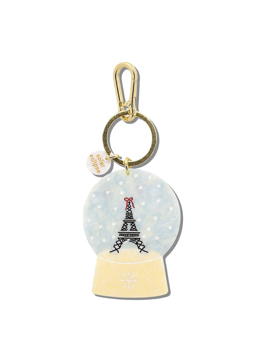 Snowglobe Bag Charm + Keychain